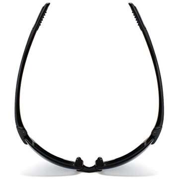 JULI Sports Sunglasses for Men Women Tr90 Rimless Frame for Running Fishing Baseball Driving MJ8001