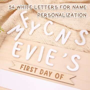 Personalized School Board for First & Last Days