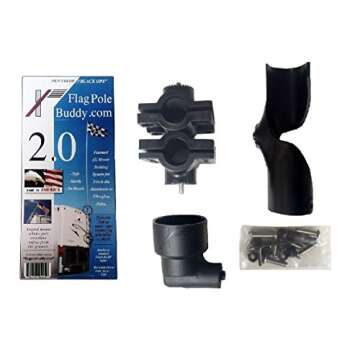 FlagPole Buddy RV Flag Pole Kit 22 Feet with USA Flag