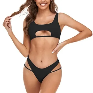 Stylish SherryDC Women's Cutout Bikini Set for Summer Fun