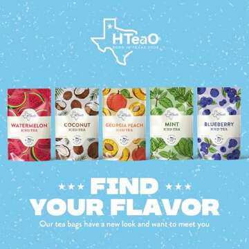 HTeaO Coconut Black Tea - Brew Authentic Iced Tea Fast