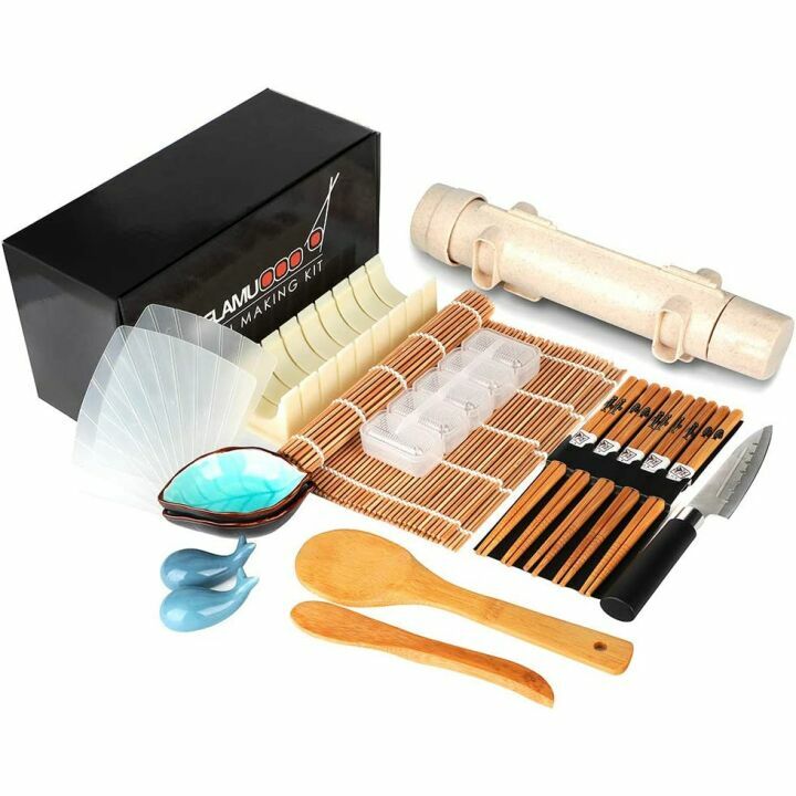Delamu Sushi Making Kit - Complete 20 in 1 Set