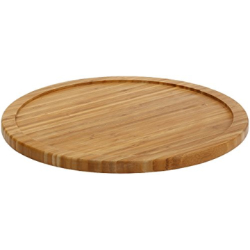 YBM Home Bamboo Wooden Non-Skid Kitchen Spinner