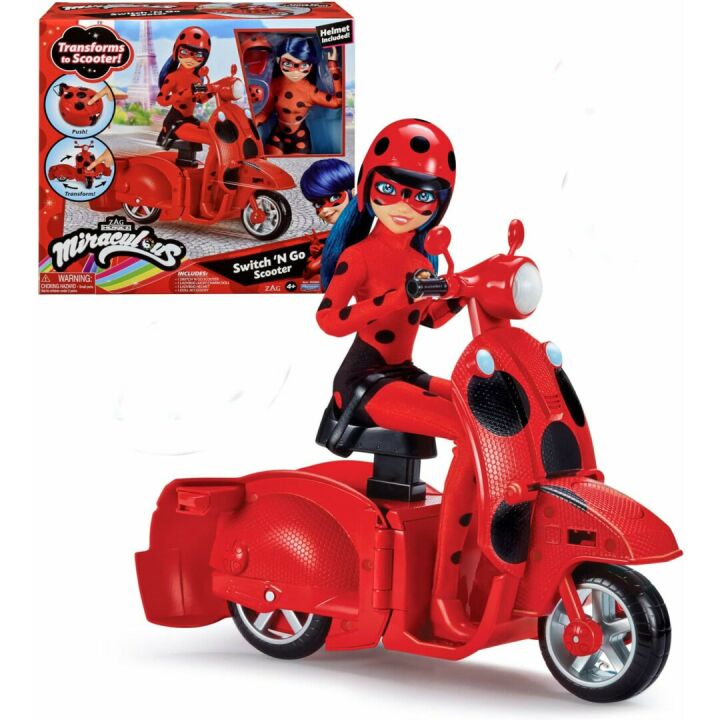 Ladybug Doll & Scooter Playset - Fun & Adventure