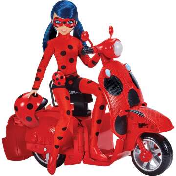 Ladybug Doll & Scooter Playset - Fun & Adventure