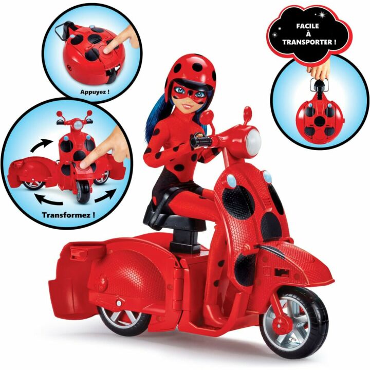 Ladybug Doll & Scooter Playset - Fun & Adventure