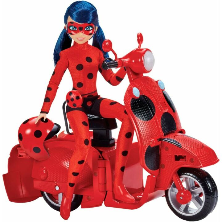 Ladybug Doll & Scooter Playset - Fun & Adventure