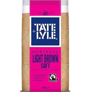 Tate And Lyle Light Soft Brown Cane Sugar - Flavorful and Quality Baking Essential, 500 Gm