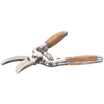 Rolson Bypass Pruner with Soft Ash Wood Handle