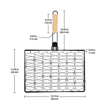 Farberware Grilling Basket for Easy, Mess-Free BBQ Grilling