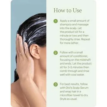 divi Volumizing Shampoo and Conditioner Set for Women and Men - Lightweight Hair Care Duo for Fine and Thinning Hair - Adds Volume, Lift, and Bounce - Strengthens and Nourishes Hair, 2 x 12 Fl Oz