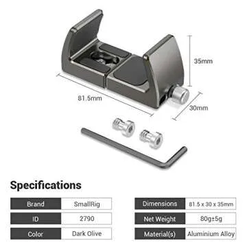 SmallRig Power Bank Clamp for Camera and Smartphone