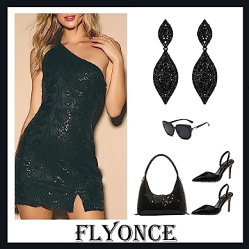 Elegant Flyonce Wedding Earrings - Stunning Design & Comfort