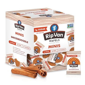 Keto Friendly Snickerdoodle Stroopwafels - 32 Pack