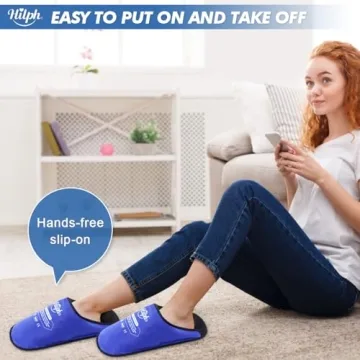 Hilph Foot Ice Pack Slippers for Pain Relief and Comfort