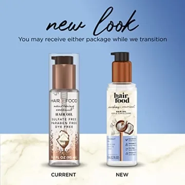 Hair Food Coconut Sulfate Free Hair Oil for Frizz Control