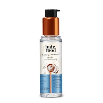 Hair Food Coconut Sulfate Free Hair Oil for Frizz Control