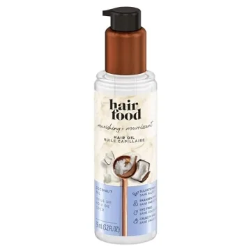 Hair Food Coconut Sulfate Free Hair Oil for Frizz Control