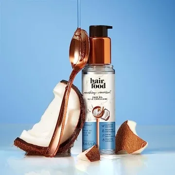 Hair Food Coconut Sulfate Free Hair Oil for Frizz Control