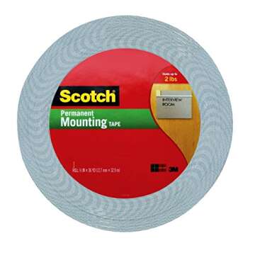 3M Scotch 1/2-Inch by 36-Yard Double-Sided Foam Tape (4016)