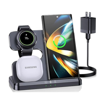ZUBARR 3 in 1 Wireless Charger for Samsung Devices