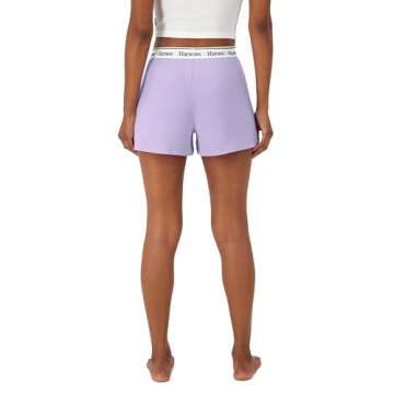 Hanes Originals Female Lounge Sleep Shorts - 2-Pack
