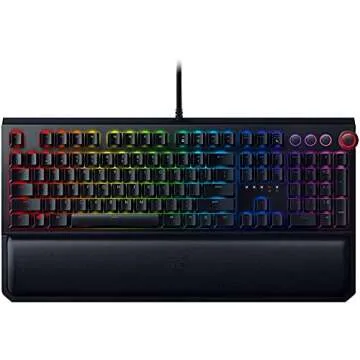 Razer BlackWidow Elite Mechanical Gaming Keyboard: Yellow Mechanical Switches - Linear & Silent - Ch...