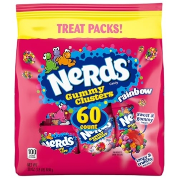 Exciting NERDS Gummy Clusters, 30 oz Edition!