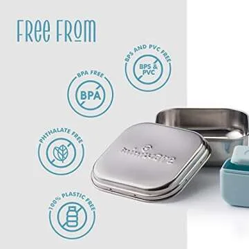 Miniware GrowBento Box with 2 Silipods for Kids