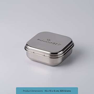 Miniware GrowBento Box with 2 Silipods for Kids