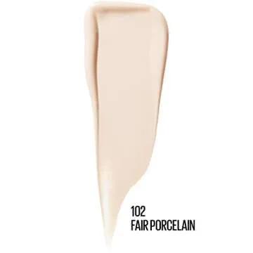 Maybelline Dream Urban Cover Flawless Coverage Foundation Makeup, SPF 50, Fair Porcelain