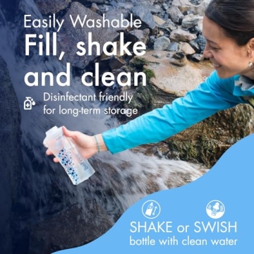 Katadyn BeFree 1.0L Fast Flow Water Filter for Adventures