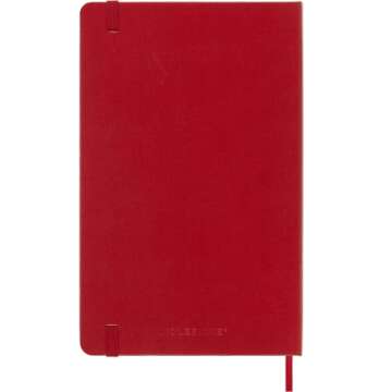 Moleskine Classic Notebook Hard Cover Large Scarlet Red