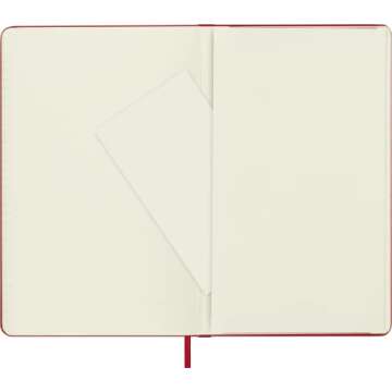 Moleskine Classic Notebook Hard Cover Large Scarlet Red