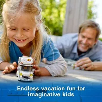 LEGO City Holiday Camper Van Toy for Ages 5 Plus