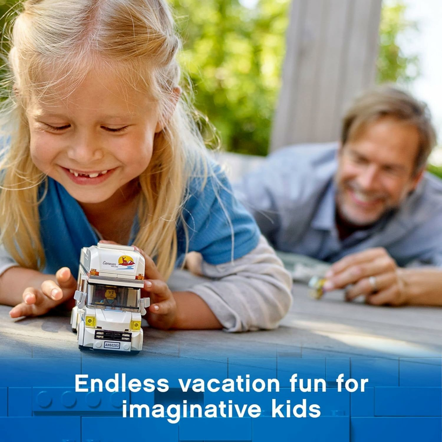 LEGO City Holiday Camper Van Toy for Ages 5 Plus