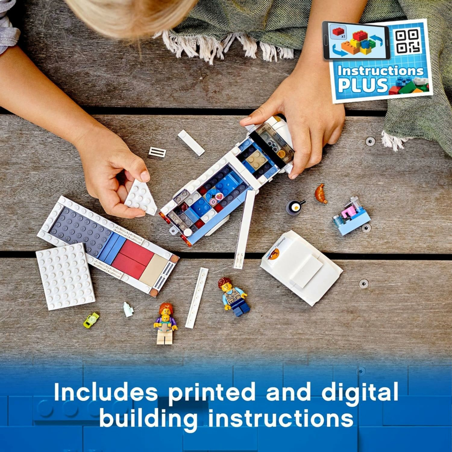 LEGO City Holiday Camper Van Toy for Ages 5 Plus