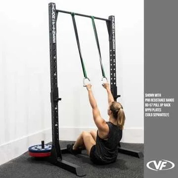 Valor Fitness Durable Resistance Band Handles - Set of 2 for Home Gym Workouts – Strength Training Accessories for Pull-Ups, Chest Press, Rows & Upper Body Exercises