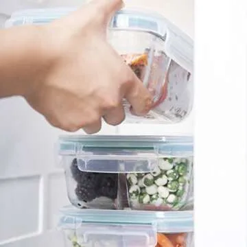 High-Quality 3 Compartment Glass Meal Prep Containers
