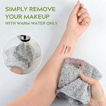 Ultra Soft SINLAND Microfiber Face Towels for Gentle Cleansing