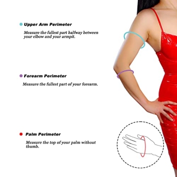 DooWay Women's Long Tulle Gloves - Elegant Touchscreen Mesh