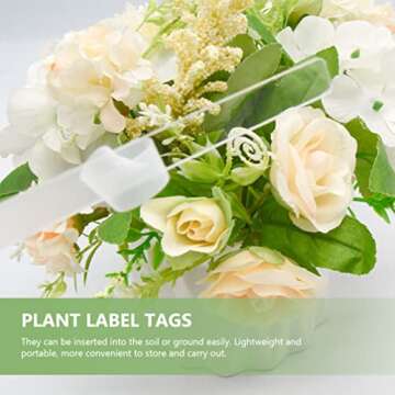 Weatherproof Plant Tags for Efficient Gardening Organization
