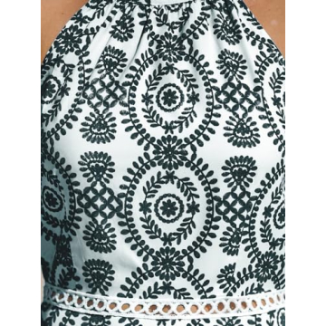 CUPSHE Halterneck Sleeveless Midi Dress for Summer