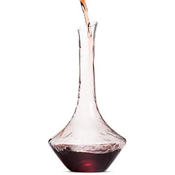 BtAT Crystal Wine Decanter - Elegant Aeration for All Wines