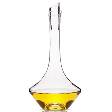 BtAT Crystal Wine Decanter - Elegant Aeration for All Wines