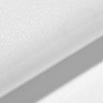 Livelynine Glossy White Peel and Stick Wallpaper for Cabinets