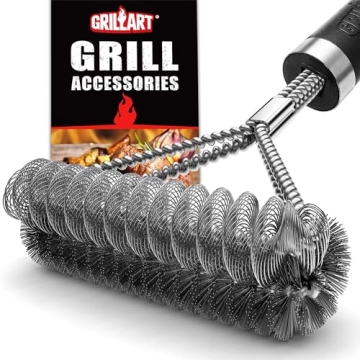 GRILLART Safe & Efficient Grill Brush for All Grills