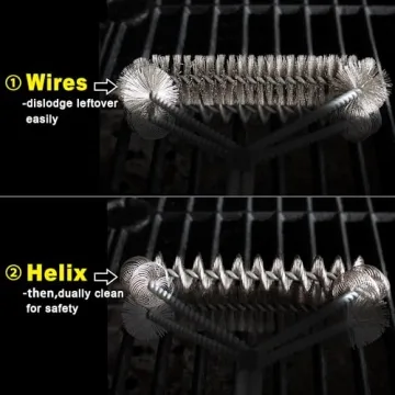GRILLART Safe & Efficient Grill Brush for All Grills