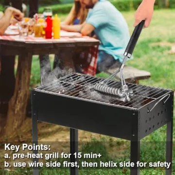 GRILLART Safe & Efficient Grill Brush for All Grills