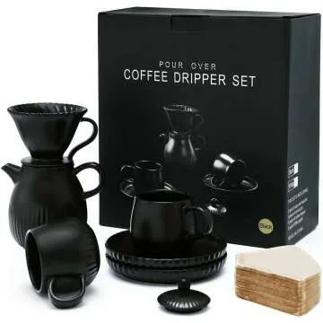 D'ORAMIE Pour Over Coffee Set for Home Brewing